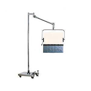 Round Arm Overhead Mobile Barrier with Lead Curtain